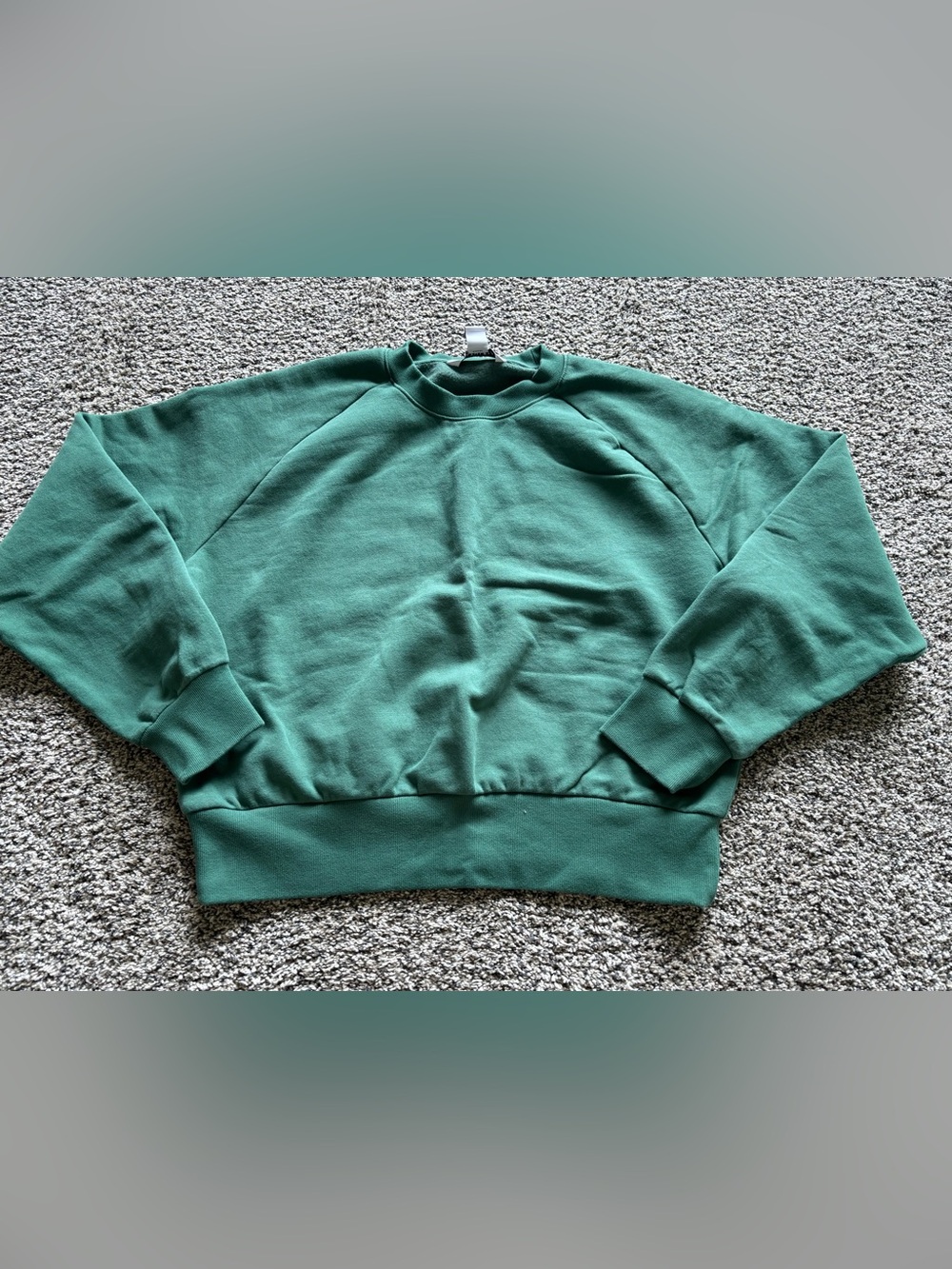 Athleta Forever Fleece Relaxed Crew Sweatshirt Sz S